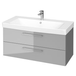 Cersanit Mille lavabo con armadietto 101 cm grigio S801-332-DSM
