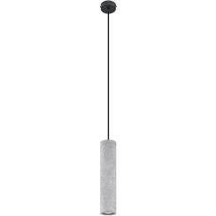 Sollux Lighting Luvo lampada sospesa 1x40 W nero-calcestruzzo SL.0653