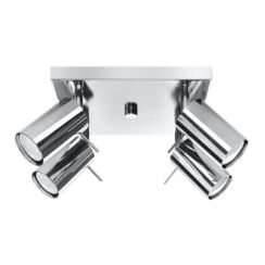 Sollux Lighting Ring lampada da soffitto 4x40 W cromo SL.0730
