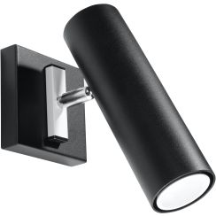 Sollux Lighting Direzione lampada da parete 1x6 W nero SL.0498