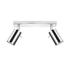 Sollux Lighting Ring lampada da soffitto 2x40 W cromo SL.0728