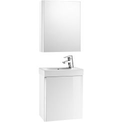 Roca Mini-N lavabo con armadietto 45 cm bianco A855866806