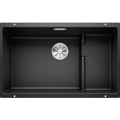 Blanco Subline 700-U Level lavello in granito 70x40 cm nero 526003