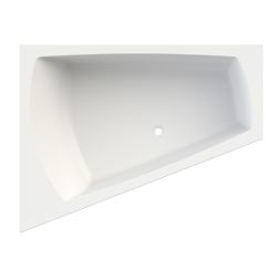 Hoesch Largo vasca da bagno angolare 180x140 cm sinistra bianco 3705.010