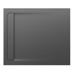 Roca Aquos piatto doccia rettangolare con sifone 100x90 cm grigio AP6013E838401200