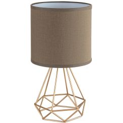 Rabalux Kinga lampada da tavolo 1x40 W oro -marrone 3017