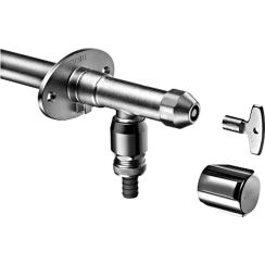 Schell Polar II rubinetto d'arresto a parete || 39950399