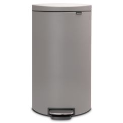 Brabantia FlatBack+ secchio della spazzatura 30 l grigio 119569