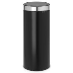 Brabantia Touch Bin secchio della spazzatura 30 l cromo-nero 115448