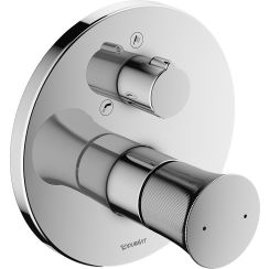 Duravit White Tulip rubinetto per vasca e doccia da incasso cromo WT5210012010