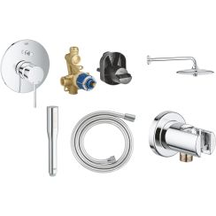 Set soffione doccia Grohe Euphoria 26459000, rubinetto per vasca e doccia Grohe Essence 19285001, 33961000, 27400000, 28628000, 28364000