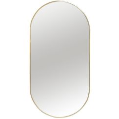 Ars Longa Scandi specchio 50x100 cm ovale oro SCANDI50100-Z