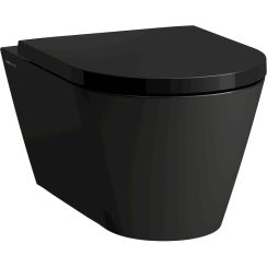 Laufen Kartell vaso wc sospeso senza brida nero opaco H8203377160001