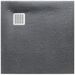Roca Terran piatto doccia quadrato 90x90 cm grigio AP10338438401200
