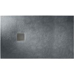 Roca Terran piatto doccia rettangolare 140x70 cm grigio AP1015782BC01200