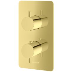 Kohlman Axel Gold rubinetto per vasca e doccia da incasso si oro QW433AGD