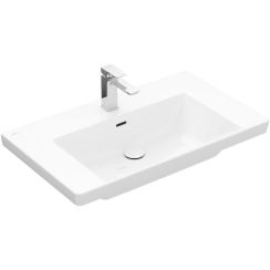 Villeroy & Boch Subway 3.0 lavabo 80x47 cm rettangolare a parete-da mobile bianco 4A708001