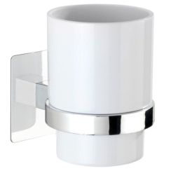 Wenko Turbo-Loc Quadro Ed. portaspazzolini bianco 23847100