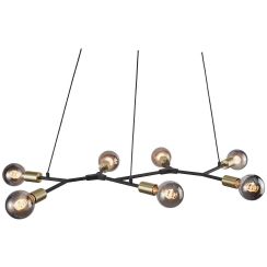 Nordlux Josefine lampada sospesa x60 W nero 2010303003