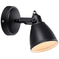 Markslöjd Fjällbacka lampada da parete 1x20 W nero 108082