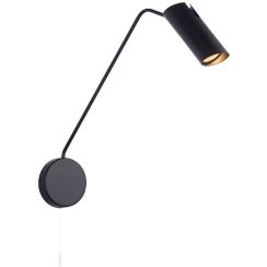 Light Prestige Futuro lampada da parete 1x35 W nero LP-17001/1WLBK