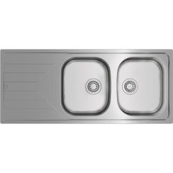 Teka Universe lavello in acciaio 116x50 cm 115170001