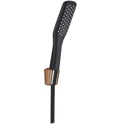 Kuchinox Alanis set doccia a parete nero NQI80AD
