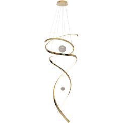 MaxLight Ritz lampada sospesa 1x100 W oro P0427D