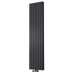 Luxrad Niagara Podwójna termoarredo 60x44.5 cm podłączenie inferiore grigio/grafite NIAP6004457016ZDC