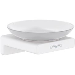 Hansgrohe AddStoris portasapone a parete bianco 41746700