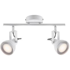 Nordlux Aslak lampada da soffitto 2x35 W bianco 45730101
