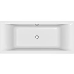 Cersanit Larga vasca da bagno rettangolare slim 180x80 cm bianco S301-306