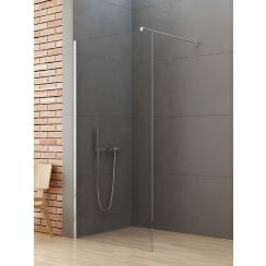 New Trendy New Soleo parete doccia walk-in 120 cm cromo lucida/vetro trasparente K-0743-WP