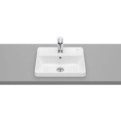 Roca Gap lavabo 42x39 cm rettangolare da incasso bianco A3270Y9000