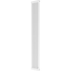 Instal Projekt Tubus 2 radiatore per ambienti 199.3x29 cm podłączenie inferiore bianco TUB2-200/06D50
