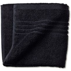 Kela Leonora asciugamani 100x50 cm cotone nero 23426