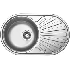 Kuchinox Normal lavello in acciaio 74x44.5 cm SGN081T