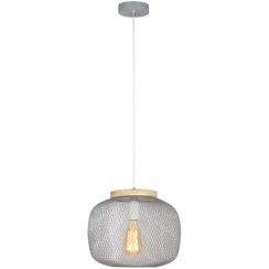 Rabalux Rupert lampada sospesa 1x40 W grigio/cenere 5237