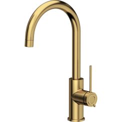 Quadron Jodie Slim rubinetto da cucina verticale oro/oro antico 3623511_PVDG1