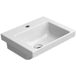 GSI Norm lavabo 42x34 cm rettangolare a parete bianco 8685111
