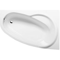 Polysan Naos vasca da bagno angolare 150x100 cm destra bianco 19111