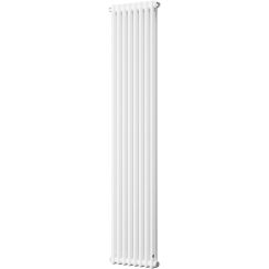 Instal Projekt Tubus 2 radiatore per ambienti 56.1x119 cm podłączenie inferiore bianco TUB2-050/26D50