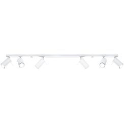 Sollux Lighting Ring lampada da soffitto 6x40 W bianco SL.0333