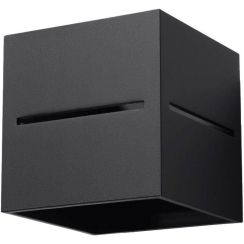 Sollux Lighting Lobo lampada da parete 1x40 W nero SL.0204
