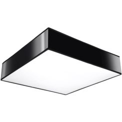 Sollux Lighting Horus plafoniera 3x60 W nero SL.0139