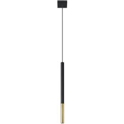Sollux Lighting Mozaica lampada sospesa 1x40 W nero-oro SL.0891