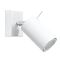 Sollux Lighting Ring lampada da parete 1x40 W bianco SL.0087