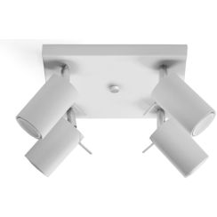 Sollux Lighting Ring lampada da soffitto 4x40 W bianco SL.0090
