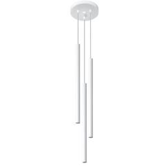 Sollux Lighting Pastelo lampada sospesa 3x40 W bianco SL.0467