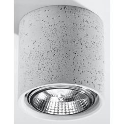 Sollux Lighting Cullo lampada da soffitto 1x40 W grigio SL.0645